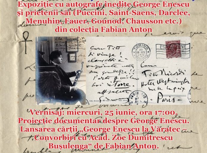 Afis George Enescu iunie 2025