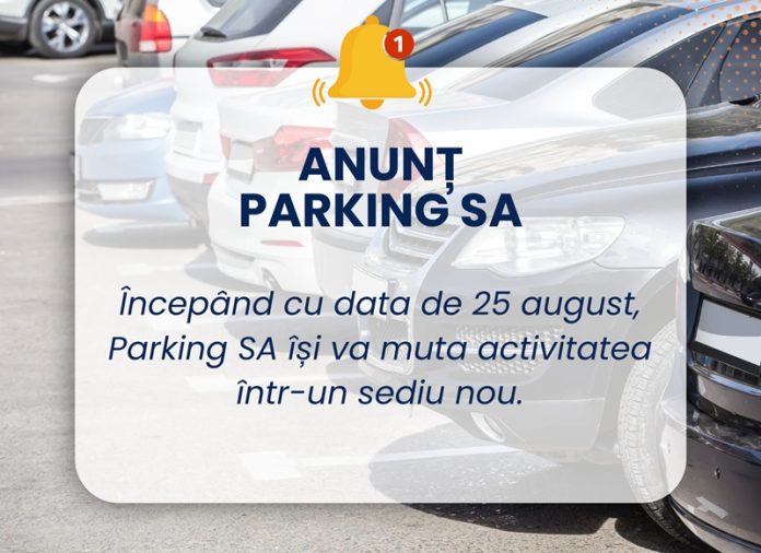 anunt parking