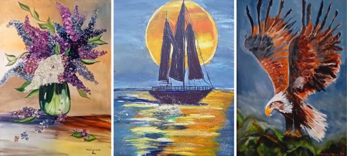 Afis Expozitie Elena Marcoci