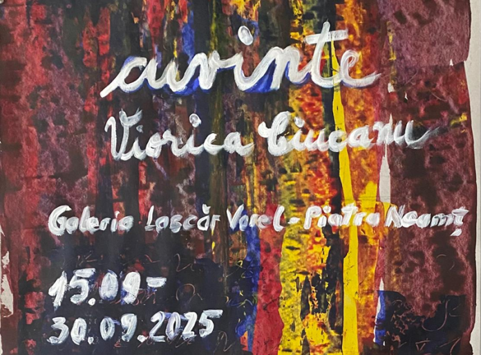 Afiș expoziție Viorica Ciucanu