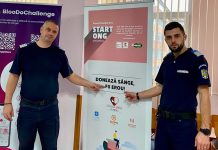 Jandarmii nemțeni s-au alăturat campaniei de donare de sânge