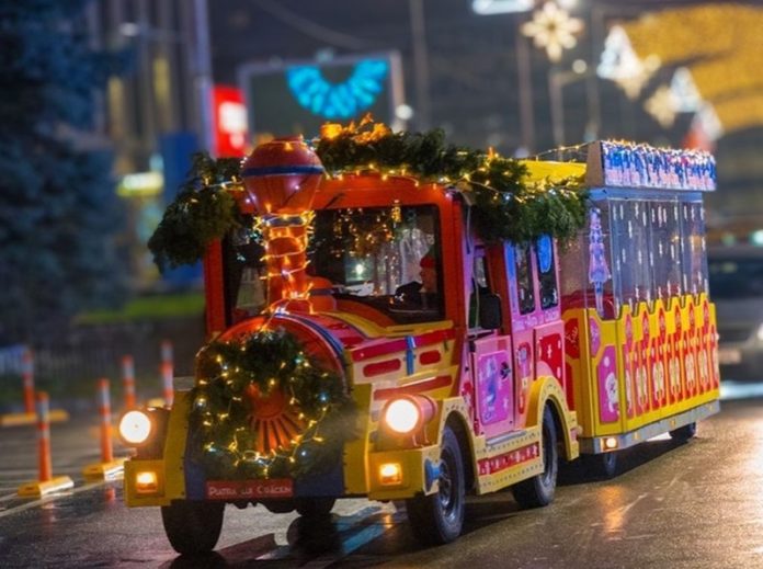 Trenuletul lui Mos Craciun