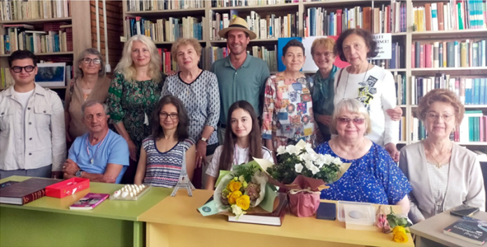 Afis Clublul de Franceza 10 ani