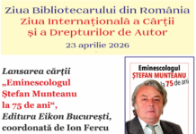Ziua Bibliotecarului, Ziua Cărții și a Drepturilor de Autor, la Biblioteca Județeană