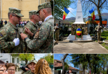 Ceremonie dedicată militarilor întorși din Teatrul de Operații Bosnia și Herțegovina