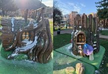 Primarul Adrian Niță face apel la părinți: protejați decorațiunile de Paște din parc!