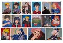 Expoziție de pictură Manga, la Biblioteca Județeană