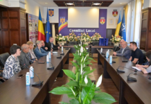 Delegație de la Roanne, în vizită la Primăria Piatra-Neamț