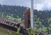 Incendiu la o pensiune din comuna Tarcău