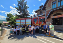 Exercițiu de simulare a unui incendiu la Palatul Copiilor Piatra-Neamț