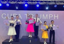 Rezultate excelente pentru sportivii Clubului Ray’s Dance la competițiile Triumph București și Nika Dance Stars Chișinău