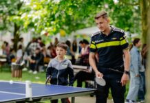 Polițiștii din Săbăoani au sărbătorit copiii