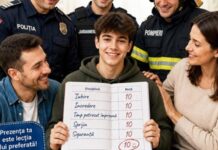 Cea mai mare notă pentru copilul tău este să fii alături de el!