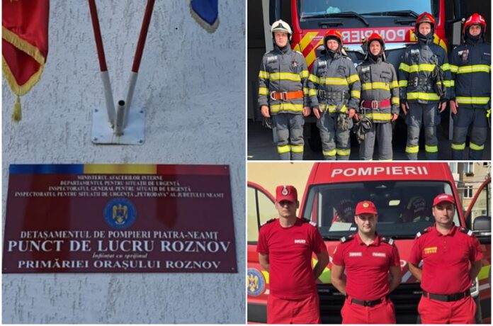 punct pompieri roznov
