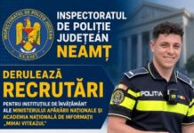 IPJ Neamț derulează recrutări pentru instituțiile de învățământ MApN și Academia ”Mihai Viteazul”
