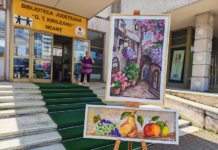Expoziție de pictură Ileana Crăciun, la Biblioteca Județeană