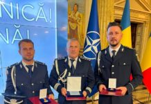 Profesionalism recunoscut prin distincții ale Ministerului Afacerilor Interne