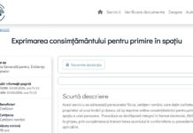Acordul proprietarului pentru primirea în spațiu se poate exprima online