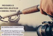 Acțiuni pentru prevenirea și combaterea ilegalităților din domeniul piscicol