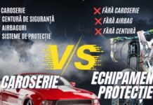 Pe bicicletă echipamentul este principala protecție