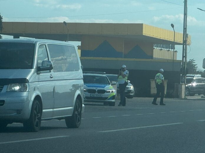politisti pe DN 2