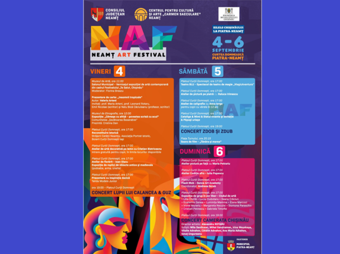Afis Neamt Art Festival