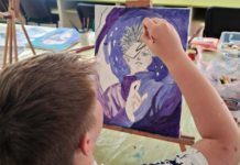 Atelier de pictură personaje Manga, la Biblioteca Județeană