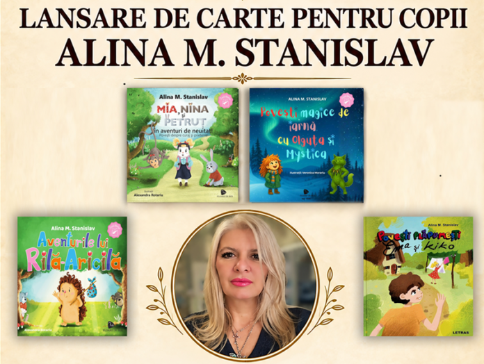 Lansare de carte pentru copii, Alina M. Stanislav