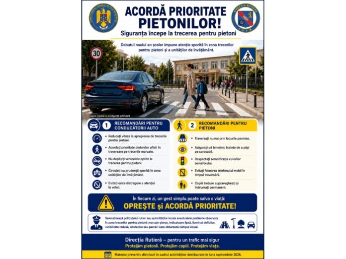 actiuni pietoni