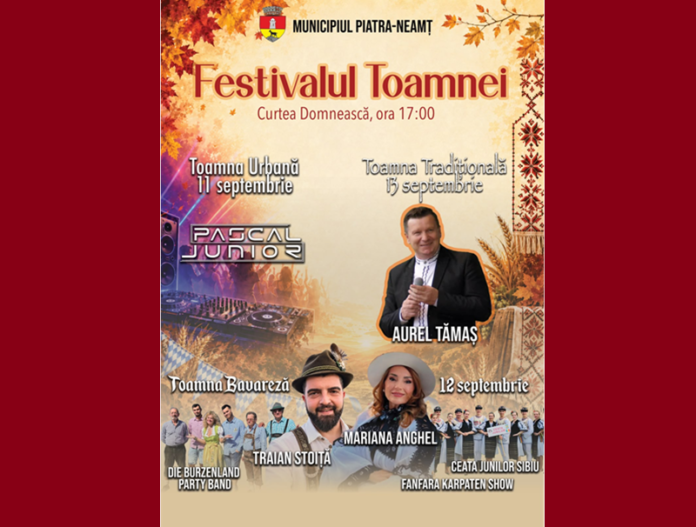 afis Festivalul Toamnei