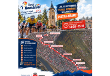 Turul României ajunge la Piatra-Neamț pe 10 septembrie. Restricții temporare de circulație pe traseul competiției