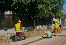 Strada Ion Ionescu de la Brad a intrat in reabilitare