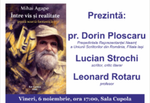 Lansare de carte Mihai Agape, la Biblioteca Județeană