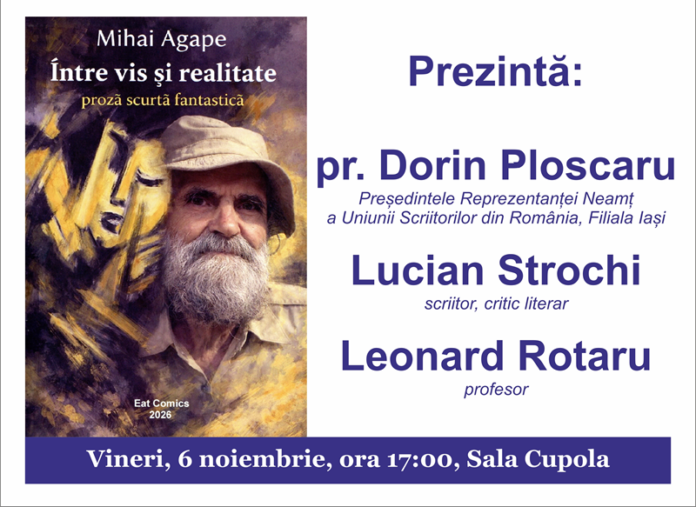 Afis lansare carte Agape