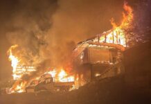 Opt persoane din obștea Mănăstirii Bisericani – audiate cu privire la incendiul provocat intenționat