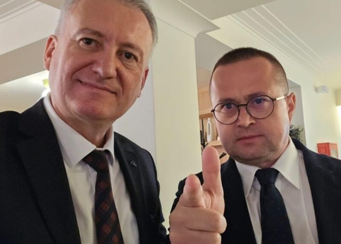 Constantin Matasă cu avocatul