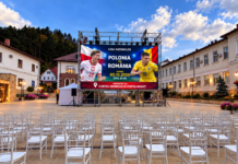 Meciul de fotbal Polonia – România, transmis LIVE la Curtea Domnească