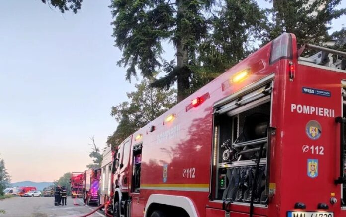incendiu bisericani
