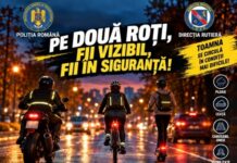 Fii vizibil, fii atent și adaptează-ți deplasarea la condițiile de drum!
