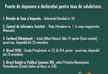 Municipiul Piatra-Neamț deschide două noi puncte pentru depunerea declarațiilor de salubrizare, începând de astăzi
